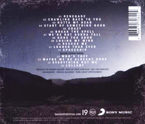 DAUGHTRY - Break The Spell [Deluxe Edition] (2011)tracklist