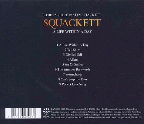 SQUACKETT - Life Within A Day (2012) back