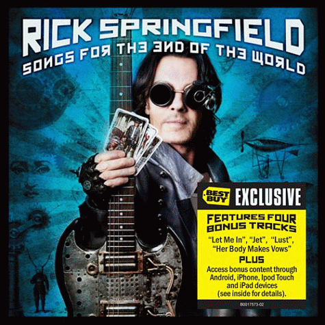 RICK SPRINGFIELD - Songs For The End Of The World [Tarot Edition +4] + iTunes & Japan bonus tracks