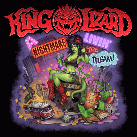 KING LIZARD - A Nightmare Livin' The Dream (2012) mp3 download