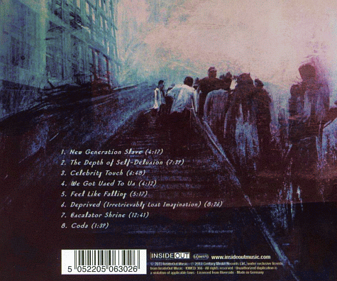 RIVERSIDE - Shrine Of The New Generation Slaves (2013) back cover