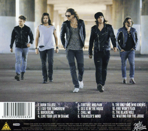 THE GLORIA STORY - Born To Lose (2013) back cover