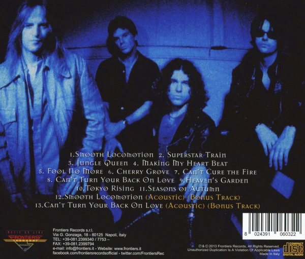 BURNING RAIN - ST [Re-Release + Bonus] (2013) back cover