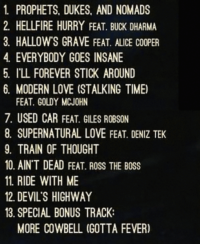 BLUE COUPE - Million Miles More (2013) back cover