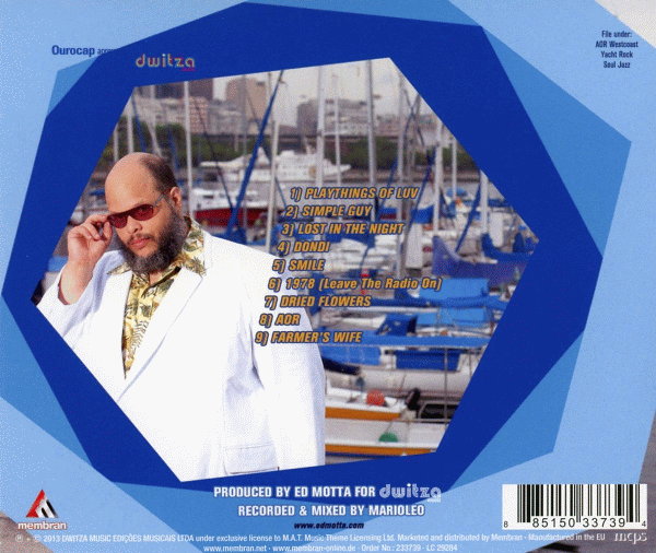 ED MOTTA - AOR (2013) back cover