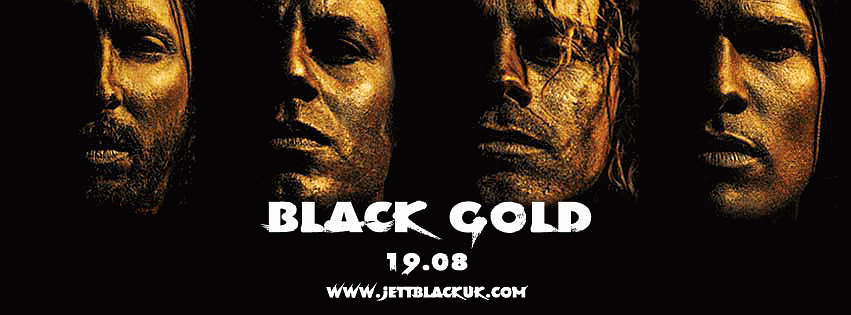 JETTBLACK - Black Gold (2013) back cover