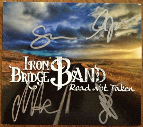 IRON BRIDGE BAND - Road Not Taken (2013) cd photo