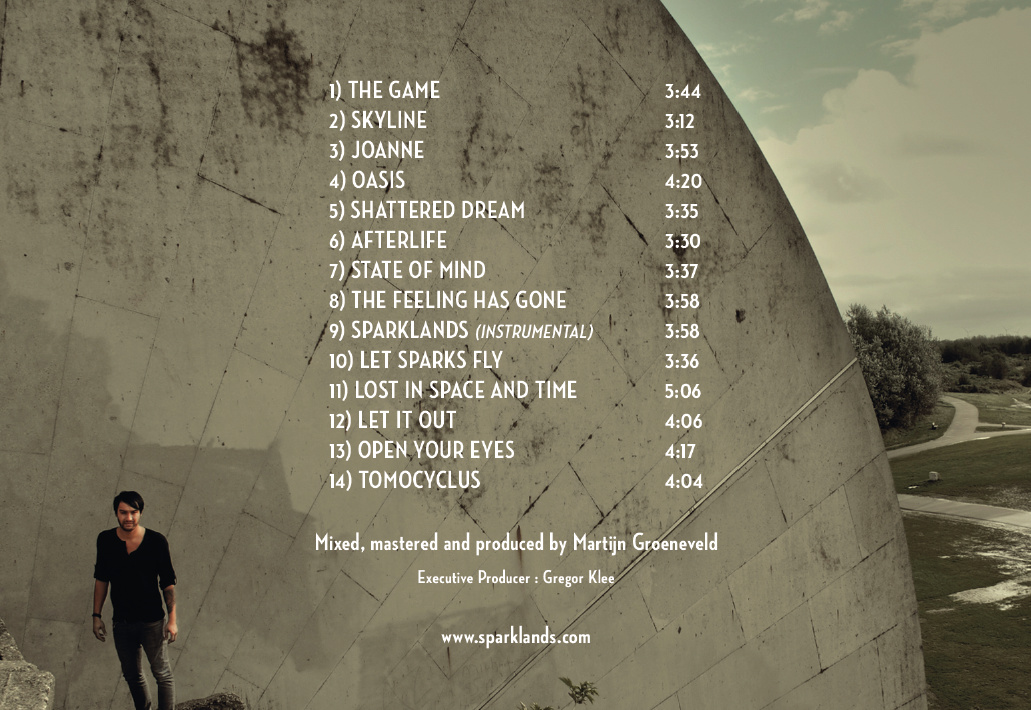 SPARKLANDS - Tomocyclus (2013) back cover