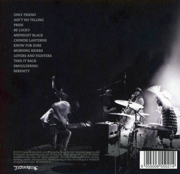 THE TEMPERANCE MOVEMENT - ST (2013) back cover