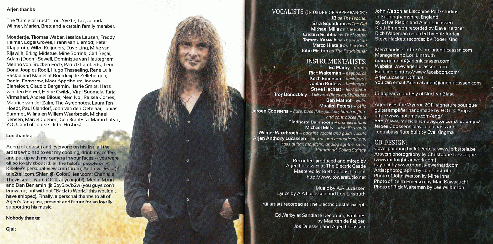 AYREON - The Theory Of Everything [Limited Edition] (2013) booklet 2