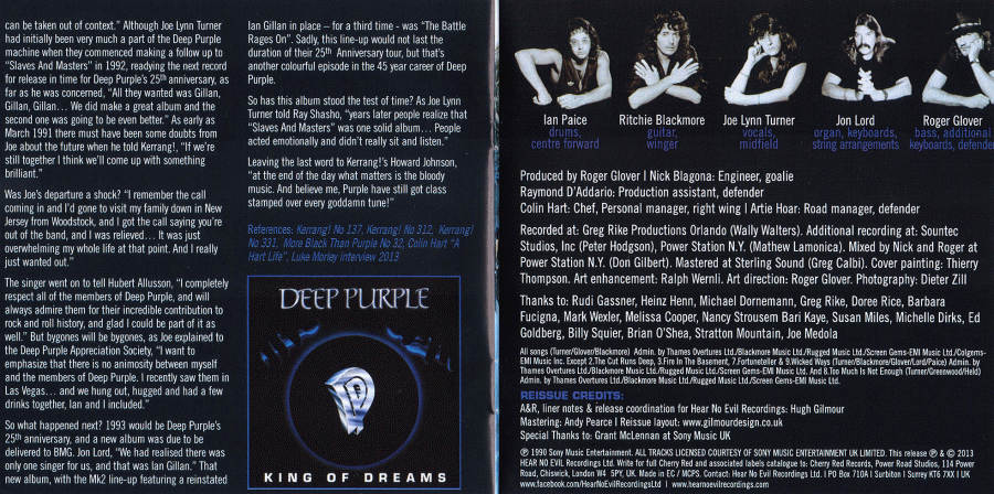 DEEP PURPLE - Slaves And Masters [remastered limited deluxe edition] (2013) booklet 1