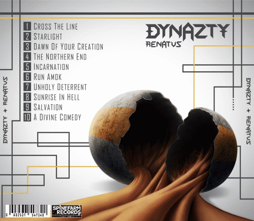 DYNAZTY - Renatus (2014) back cover