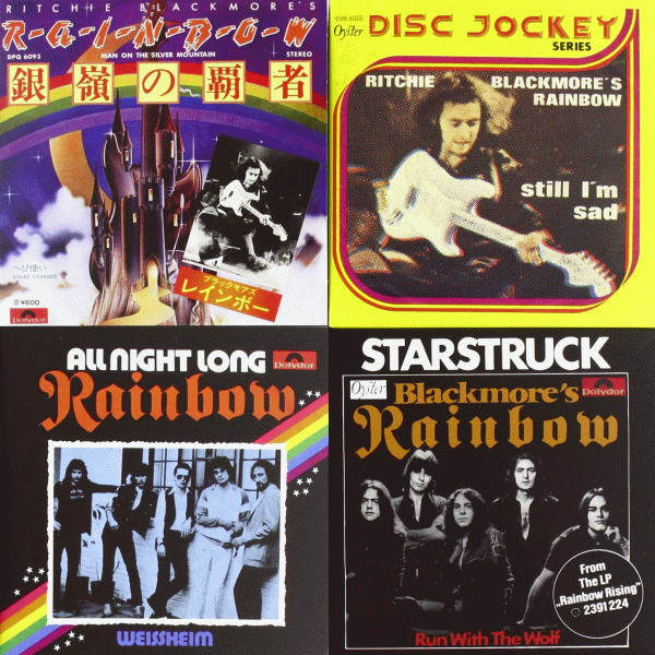 RAINBOW - The Singles Box Set 1975-1986 [remastered] (2014) inside