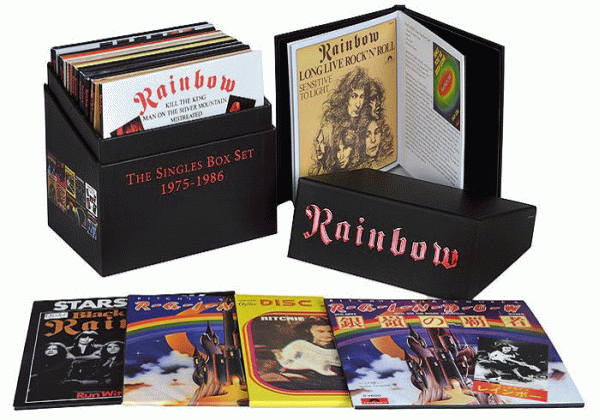 RAINBOW - The Singles Box Set 1975-1986 [remastered] (2014) set photo