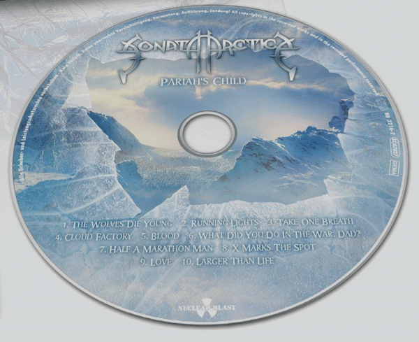 SONATA ARCTICA - Pariah's Child (2014) cd photo