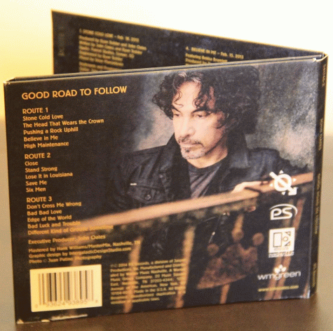 JOHN OATES - Good Road To Follow (2014) back cover