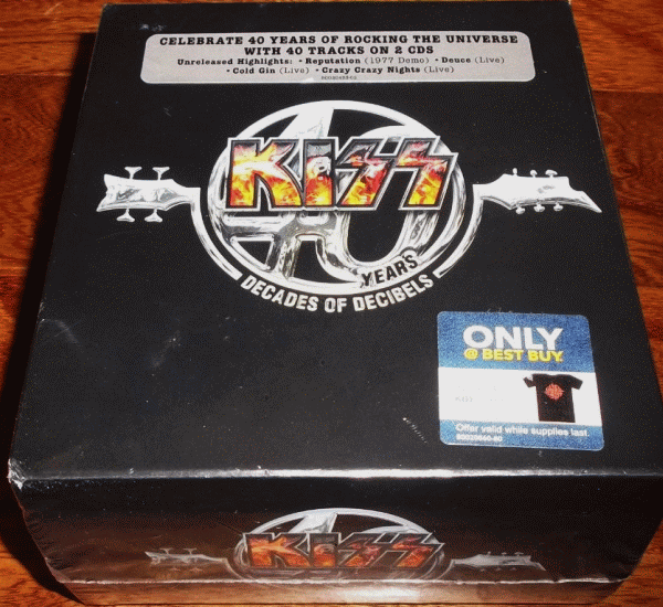 KISS - Kiss 40 Years Decades Of Decibels (2014) box set photo