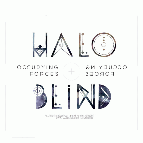 HALO BLIND - Occupying Forces (2014) back cover