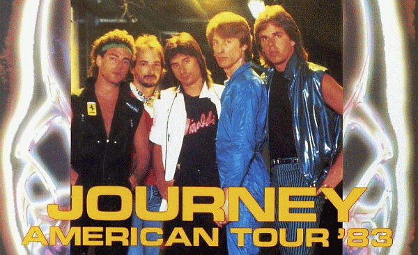 JOURNEY - The Frontiers Tour (2014) 1983 CD photo