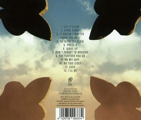 SAGA - Sagacity (2014) back cover