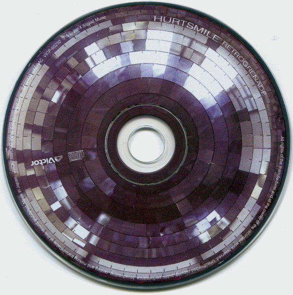 HURTSMILE - Retrogrenade [Japanese edition] (2014) cd photo