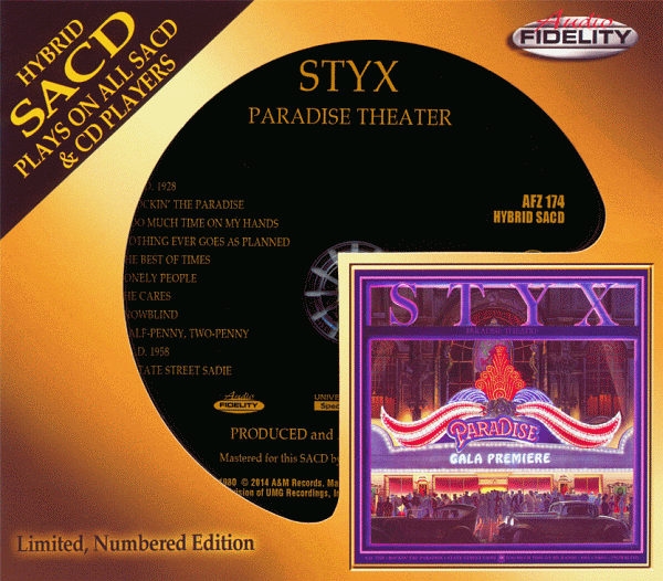 STYX - Paradise Theater [Audio Fidelity SACD AFZ 174] (2014) full