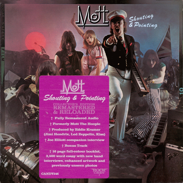 MOTT (The Hoople) - Shouting & Pointing [Rock Candy remaster] (2014) full