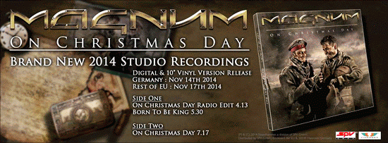 MAGNUM - On Christmas Day (2014) back