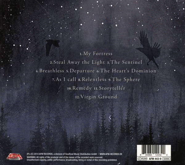 TRIOSPHERE - The Heart Of The Matter (2014) back cover