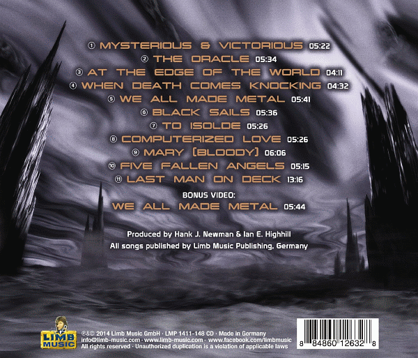 ASTRALION - Astralion (2014) back cover