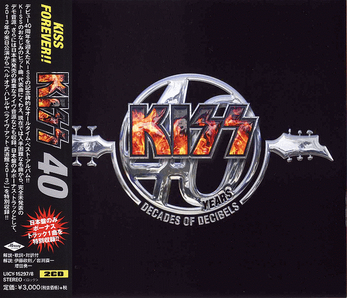 KISS - 40 Years; Decades Of Decibels [2CD Japanese Edition] (2014) full