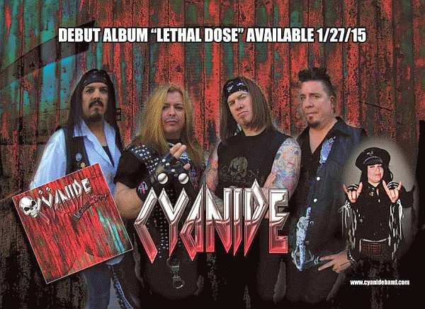 CYANIDE - Lethal Dose (2015) back