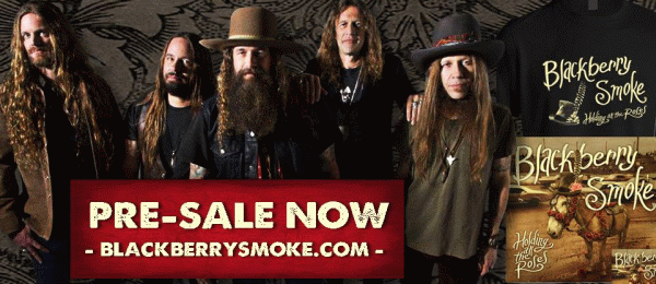 BLACKBERRY SMOKE - Holding All The Roses (2015) back