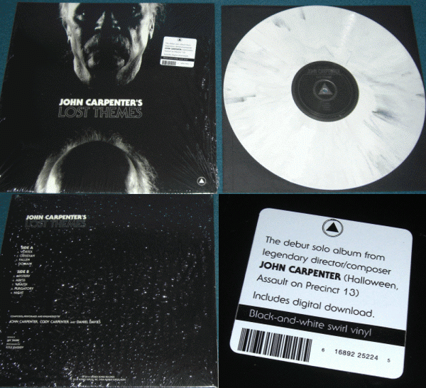 JOHN CARPENTER - Lost Themes (2015) disc