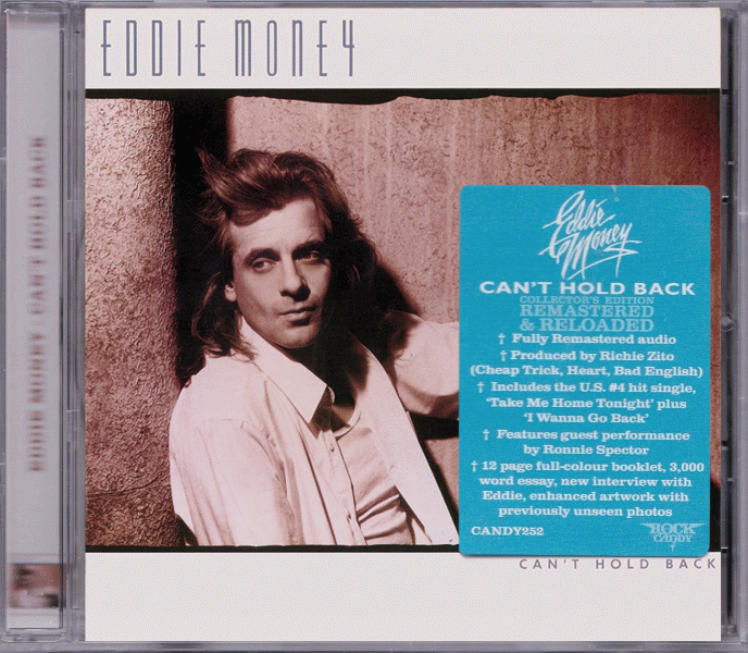 EDDIE MONEY - Can't Hold Back [Rock Candy remaster] full