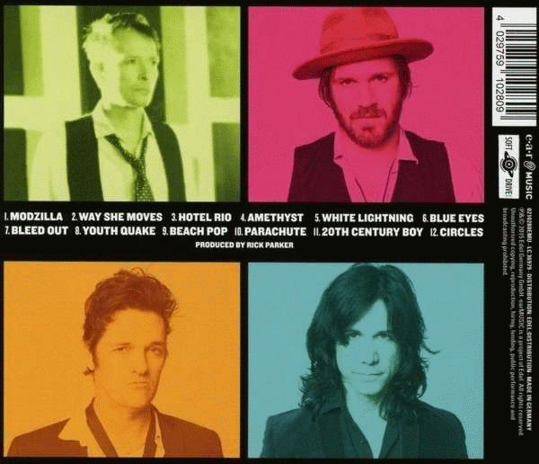 SCOTT WEILAND and the WILDABOUTS - Blaster (2015) back cover