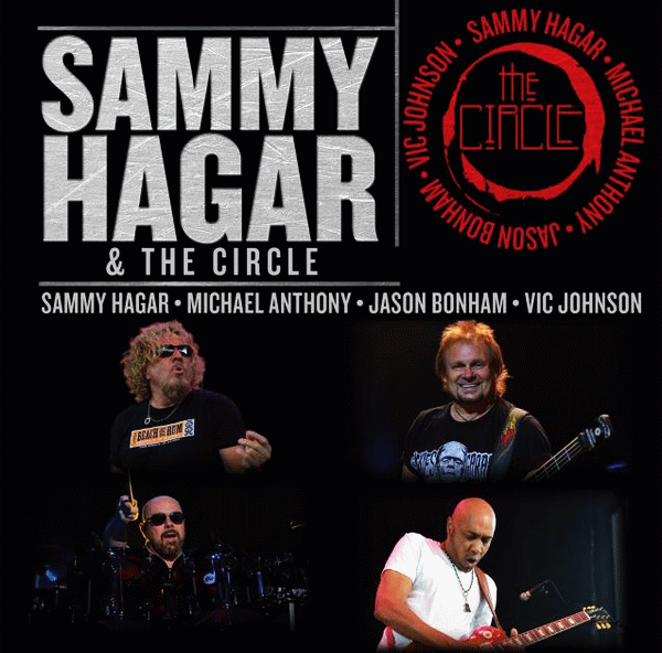 SAMMY HAGAR & THE CIRCLE - At Your Service (2015) back