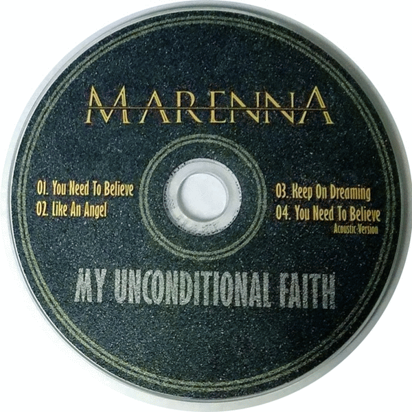 MARENNA - My Unconditional Faith (2015) disc