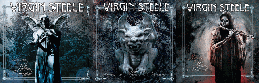 VIRGIN STEELE - Nocturnes Of Hellfire & Damnation (2015) covers