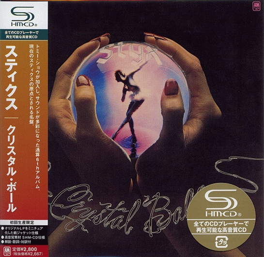 STYX - Crystal Ball [Japanese remaster SHM-CD Limited Edition] full
