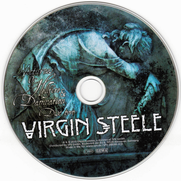 VIRGIN STEELE - Nocturnes Of Hellfire & Damnation [Deluxe Edition Bonus CD] (2015) cd scan