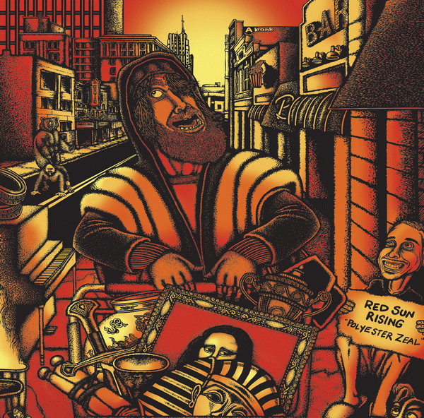 RED SUN RISING - Polyester Zeal (2015) front