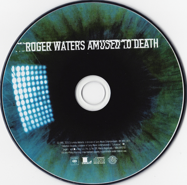 ROGER WATERS - Amused To Death [remastered & remixed 2015] cd