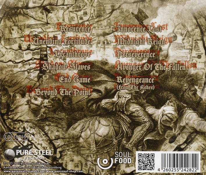 ZANDELLE - Perseverance (2015) back