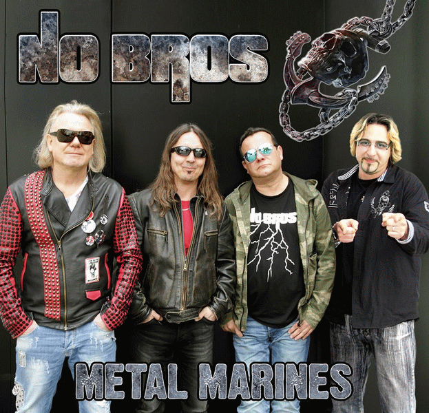 NO BROS - Metal Marines (2015) back