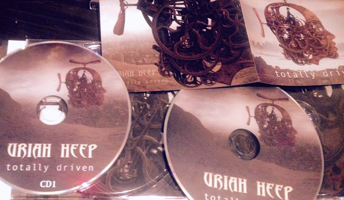 URIAH HEEP - Totally Driven (2015) cds photo