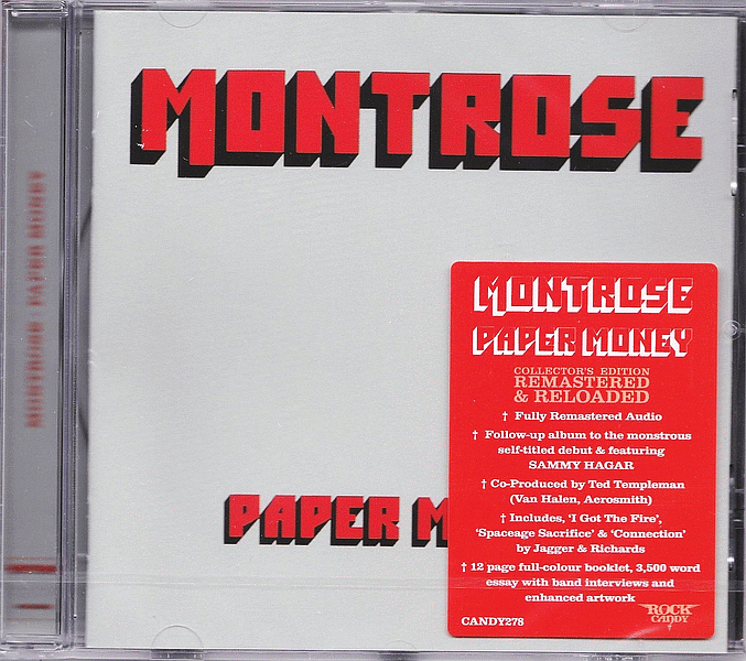 MONTROSE - Paper Money [Rock Candy remaster] (2015) full