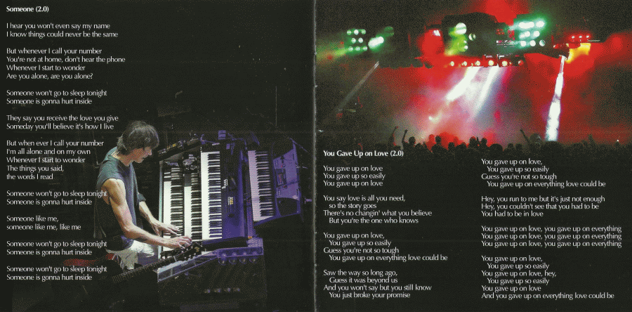 BOSTON - Life, Love & Hope [SHM-CD Special Tour Edition] (2014) booklet