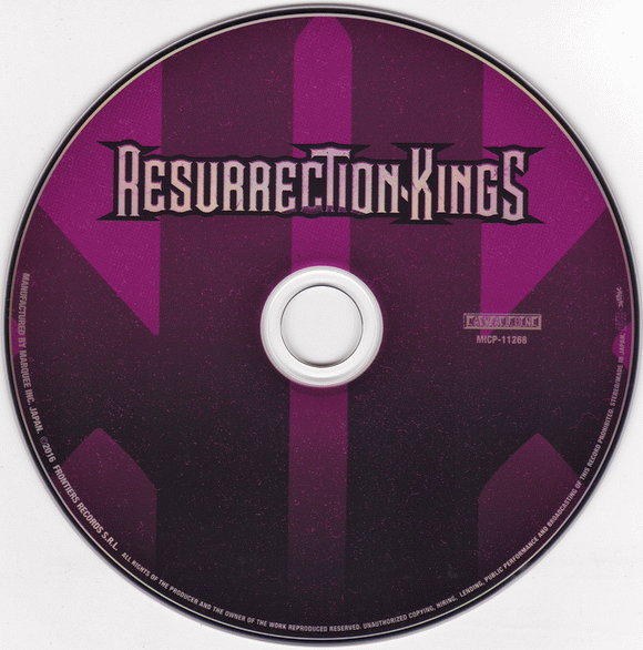 RESURRECTION KINGS - Resurrection Kings [Japan Edition] (2016) disc