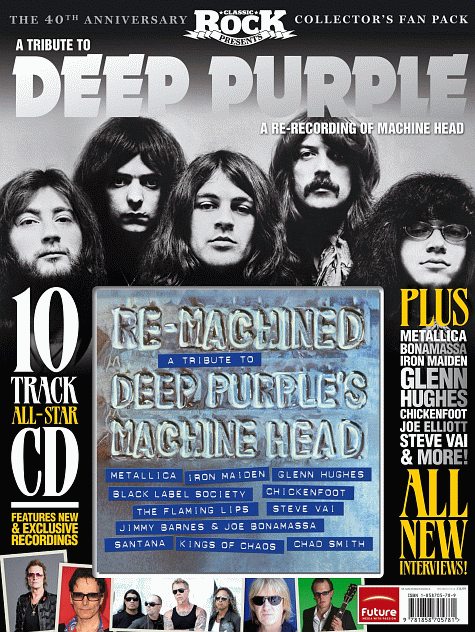 V.A. - Re-Machined; A Tribute To Deep Purple's Machine Head (2012) collector's fan pack
